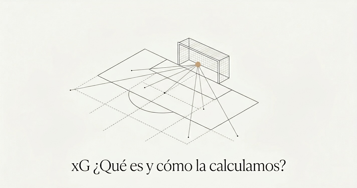 La métrica xG en fútbol base: qué es y cómo calcularla